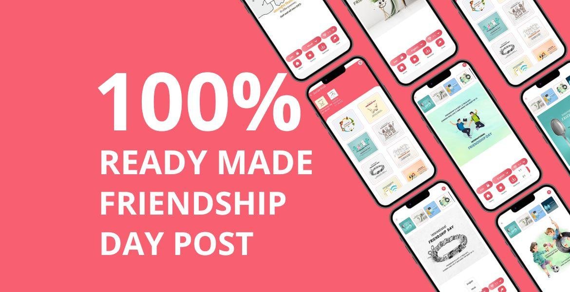 Ready Made Friendship Day Post
