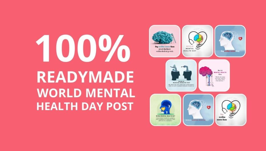 PICWALE-READYMADE WORLD MENTAL HEALTH DAY POST