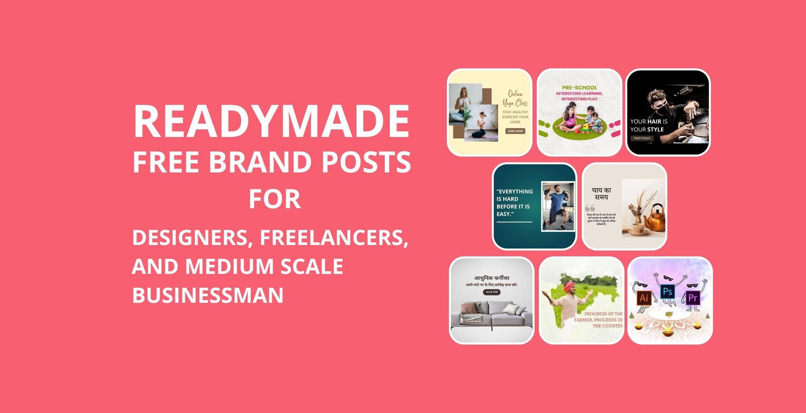 Picwale-Readymade Free Brand Posts