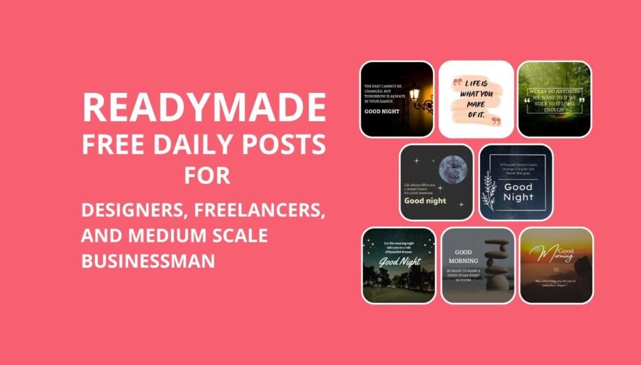 Picwale-Readymade Free Daily Posts