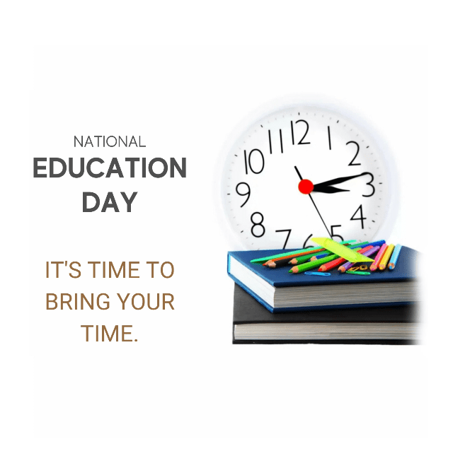 PICWALE-Readymade National Education Day Post