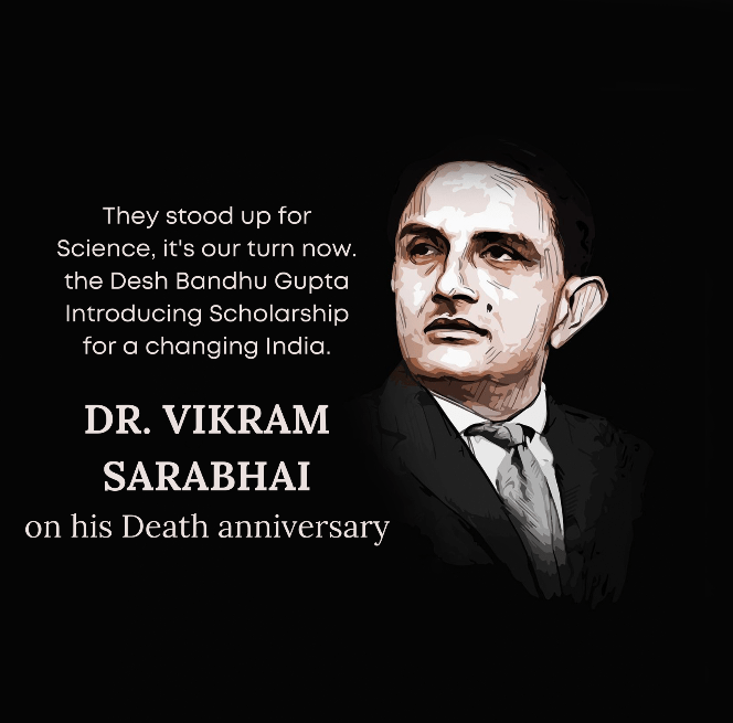 Picwale - Readymade Dr Vikram Sarabhai Death Anniversary Post