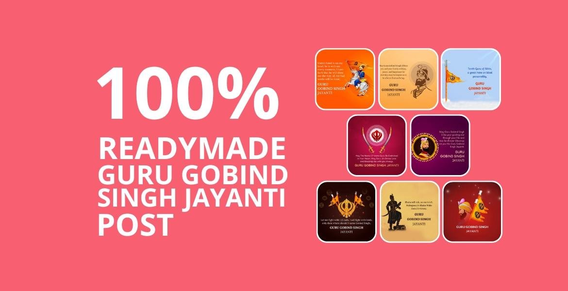Picwale - Readymade Guru Gobind Singh Jayanti Post