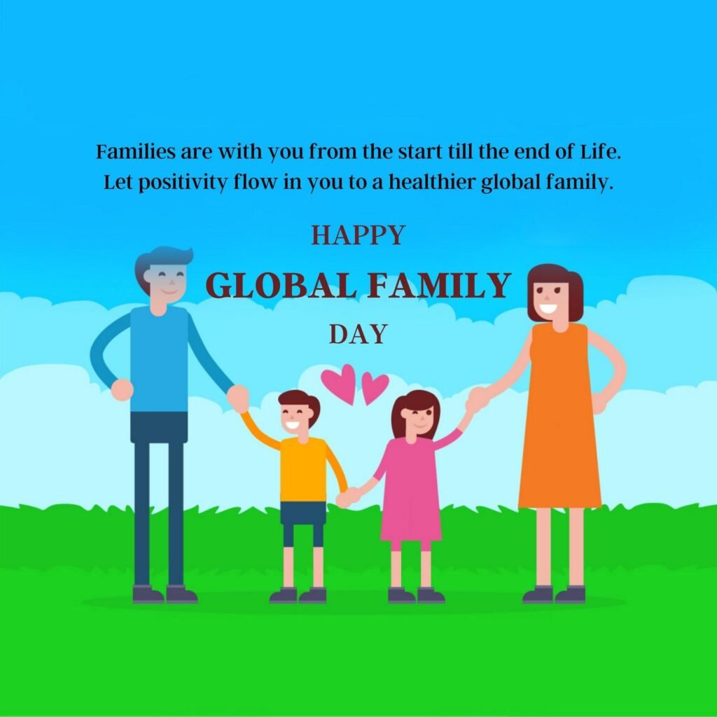 Picwale - Readymade Happy Global Family Day Post