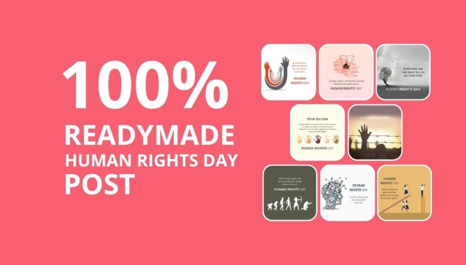 Picwale - Readymade Human Rights Day Post