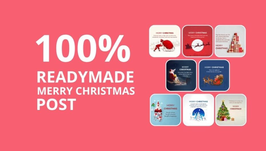 Picwale - Readymade Merry Christmas Post
