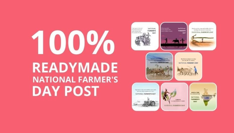 Picwale - Readymade National Farmers Day Post