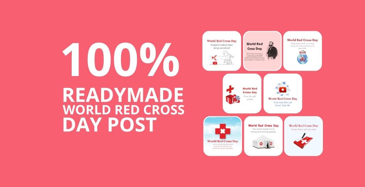 Picwale - Readymade World Red Cross Day Post