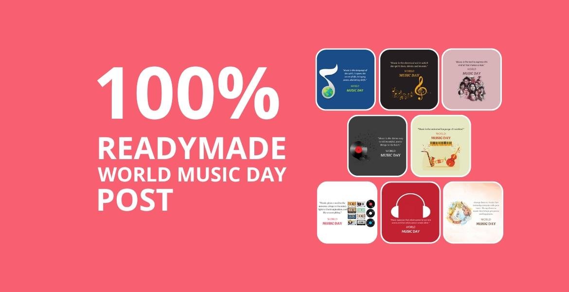 Picwale - Readymade World Music Day Post