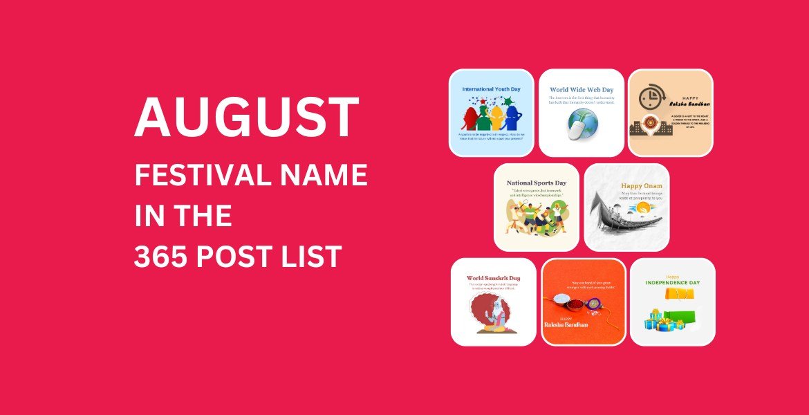 Picwale-August Festival List-365