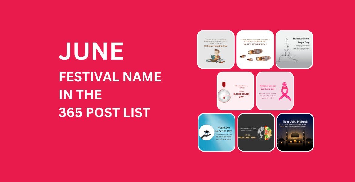 Picwale-June Festival List-365