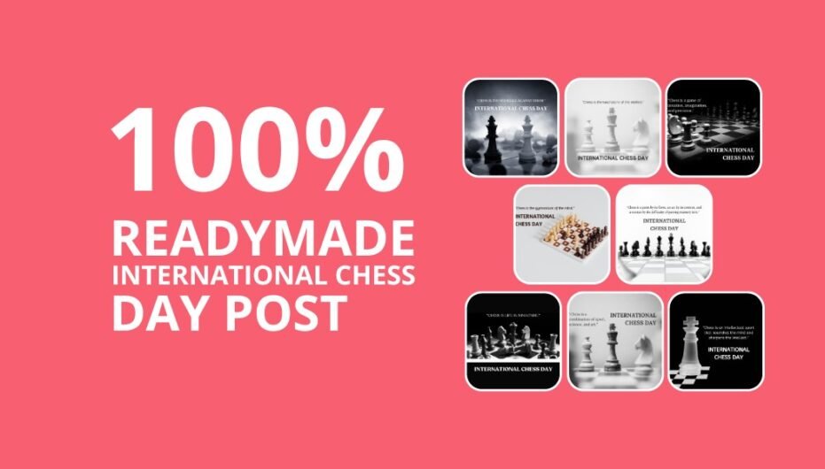 Picwale - Readymade International Chess Day Post