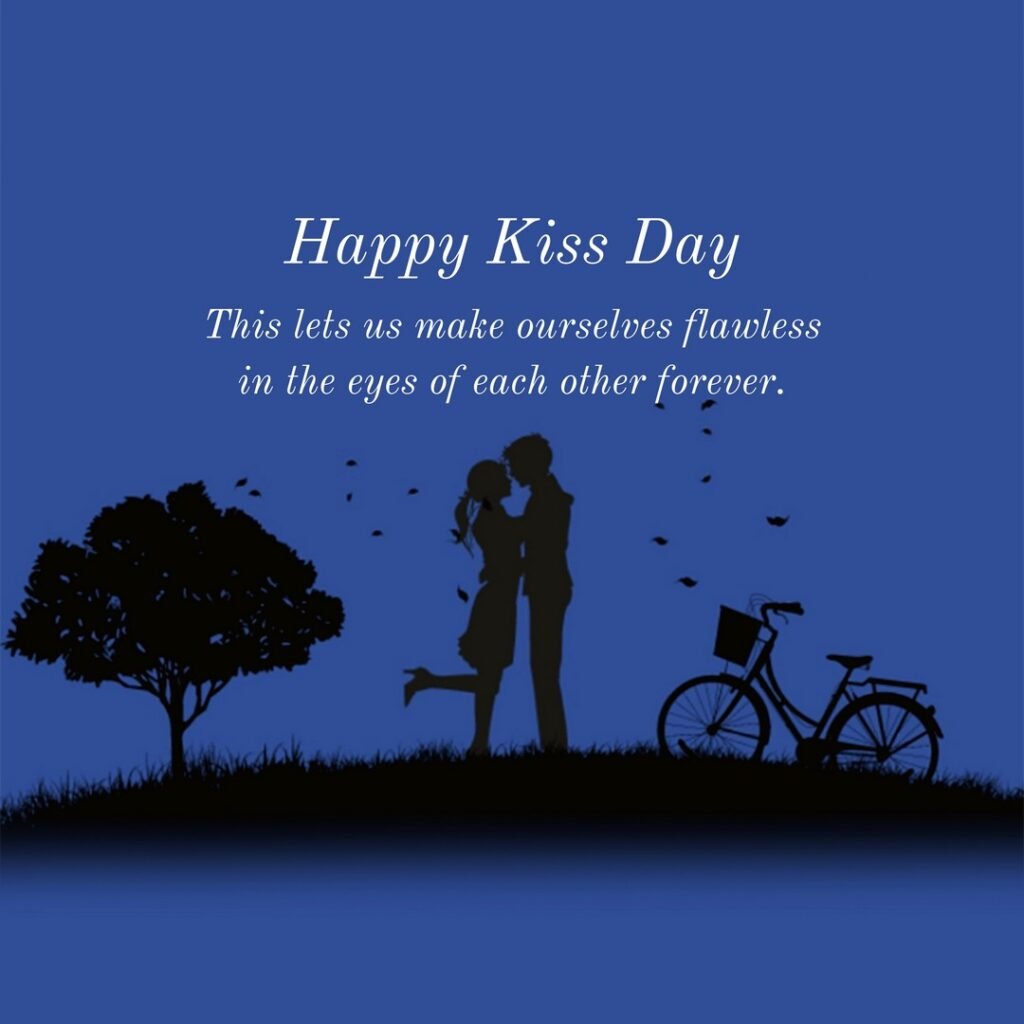 Picwale-Readymade Happy Kiss Day Post