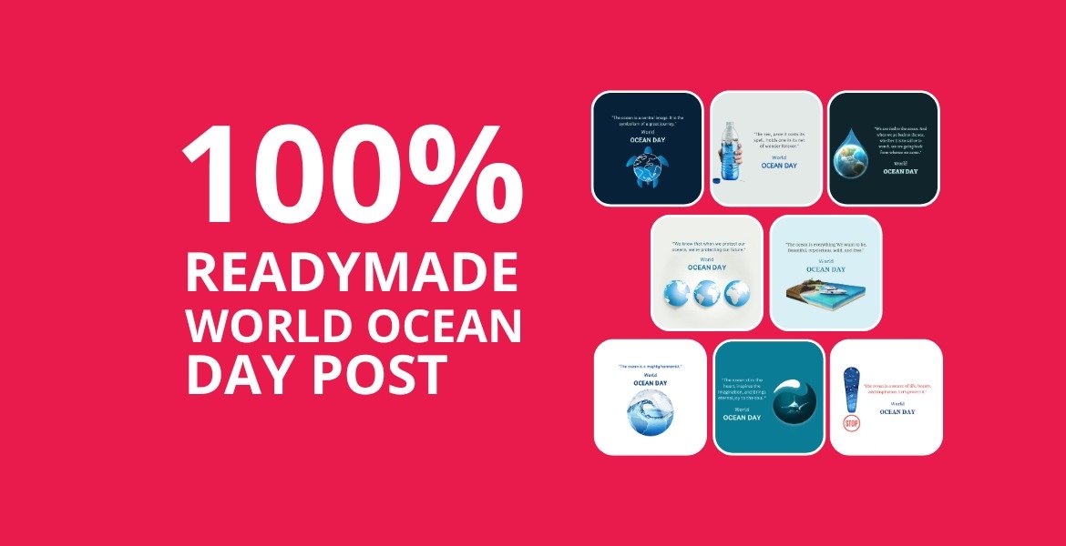 Picwale-READYMADE WORLD OCEAN DAY POST