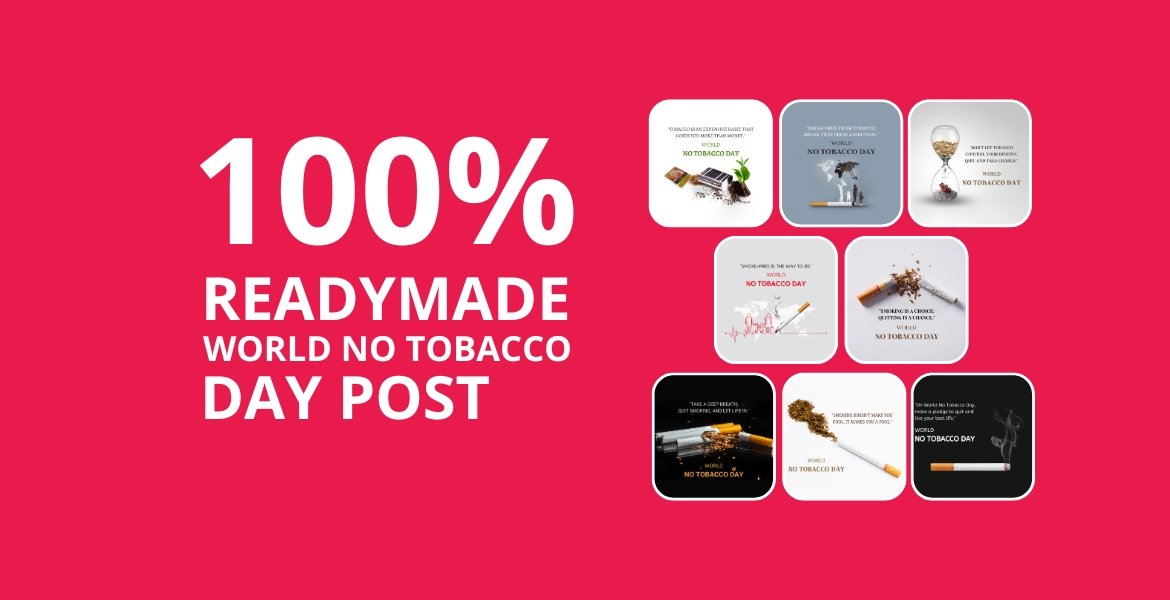Picwale-Readymade World No Tobacco Day Post 