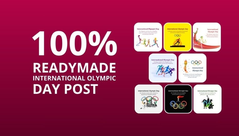 Picwale-READYMADE INTERNATIONAL OLYMPIC DAY POST