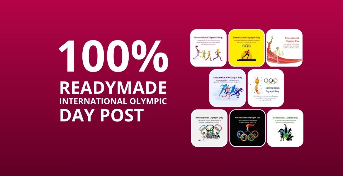 Picwale-READYMADE INTERNATIONAL OLYMPIC DAY POST