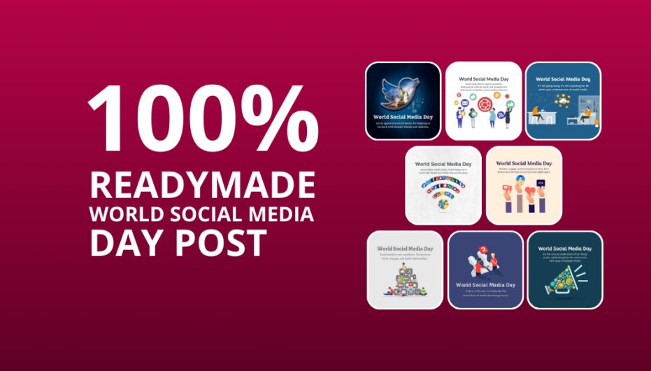 Picwale-Readymade World Social Media Day Post