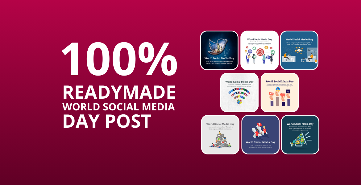 Picwale-Readymade World Social Media Day Post