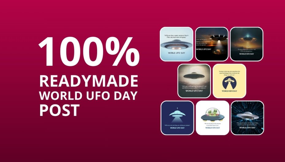 Picwale - Readymade World UFO Day Post