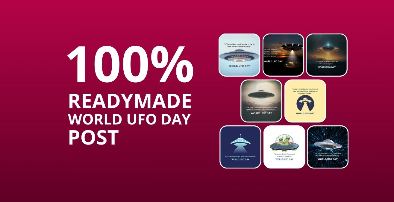 Picwale - Readymade World UFO Day Post