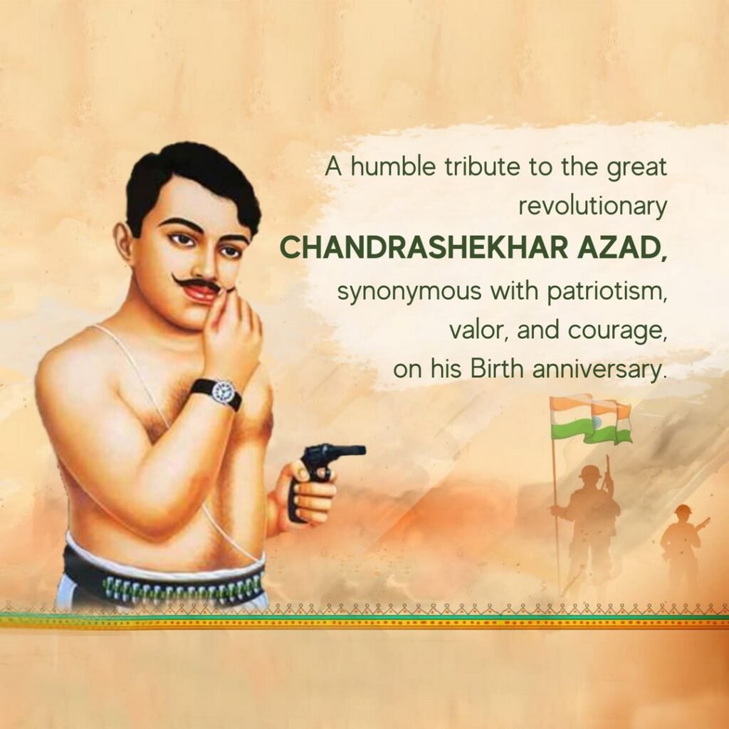 Picwale - Readymade Chandra Shekhar Azad Jayanti Post