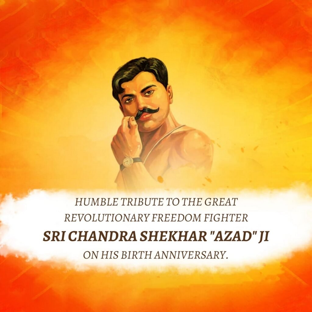 Picwale - Readymade Chandra Shekhar Azad Jayanti Post