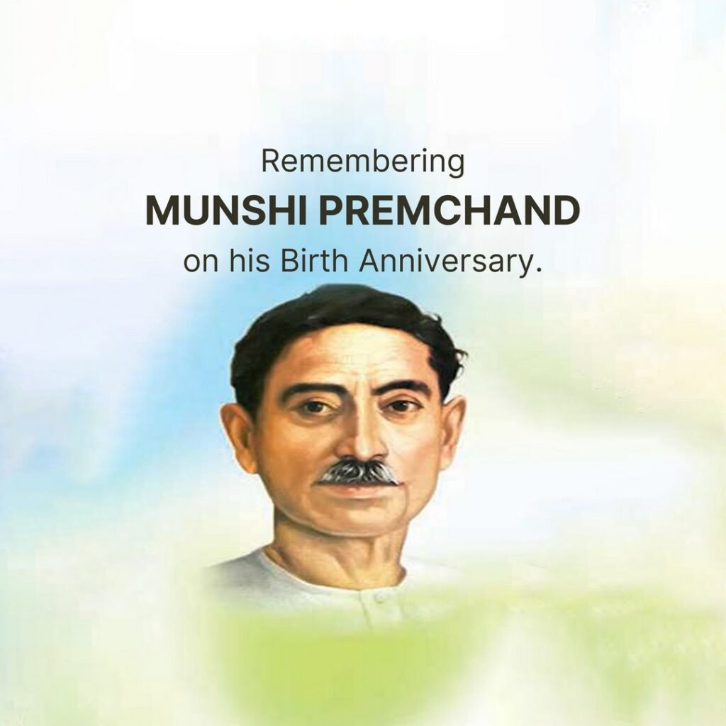 Picwale - Readymade Munshi Premchand Jayanti Post