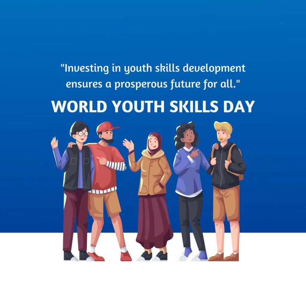 Picwale - Readymade World Youth Skills Day Post