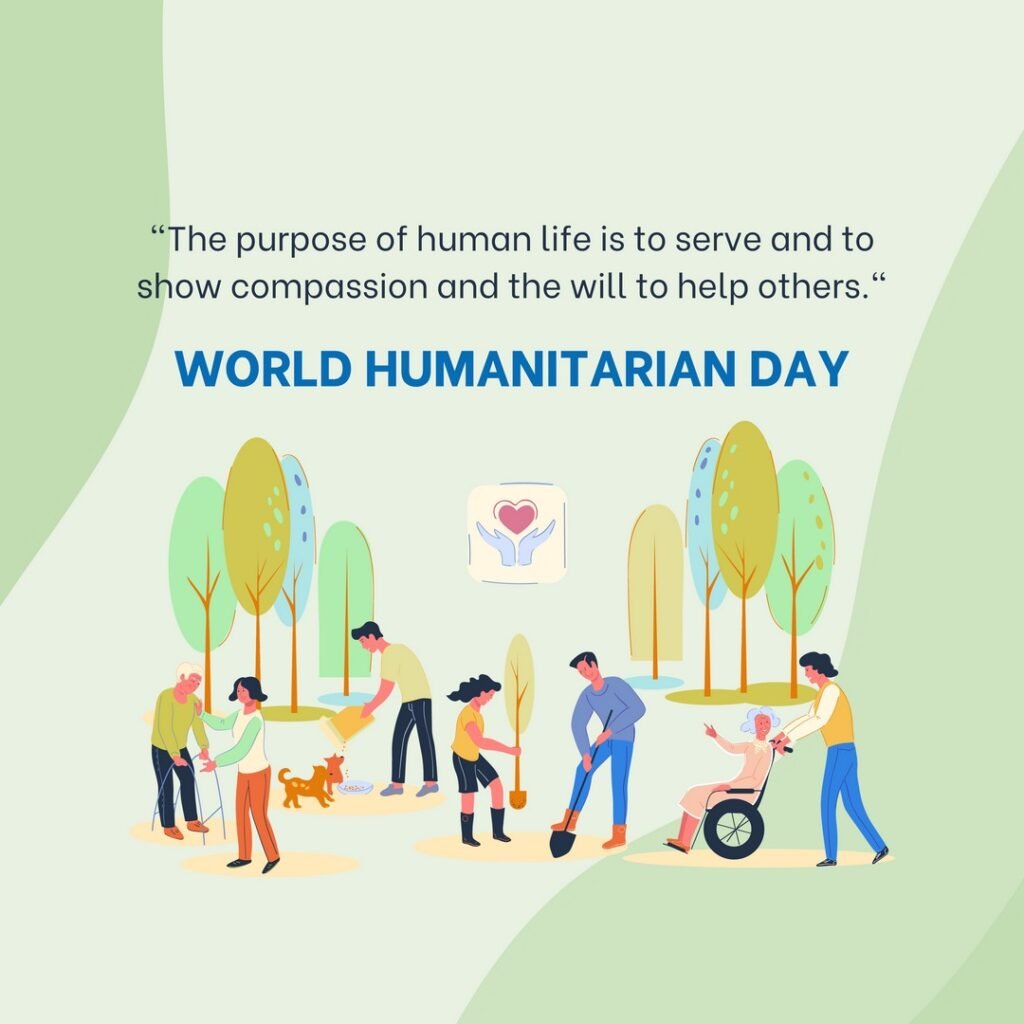 Picwale - Readymade World Humanitarian Day Post