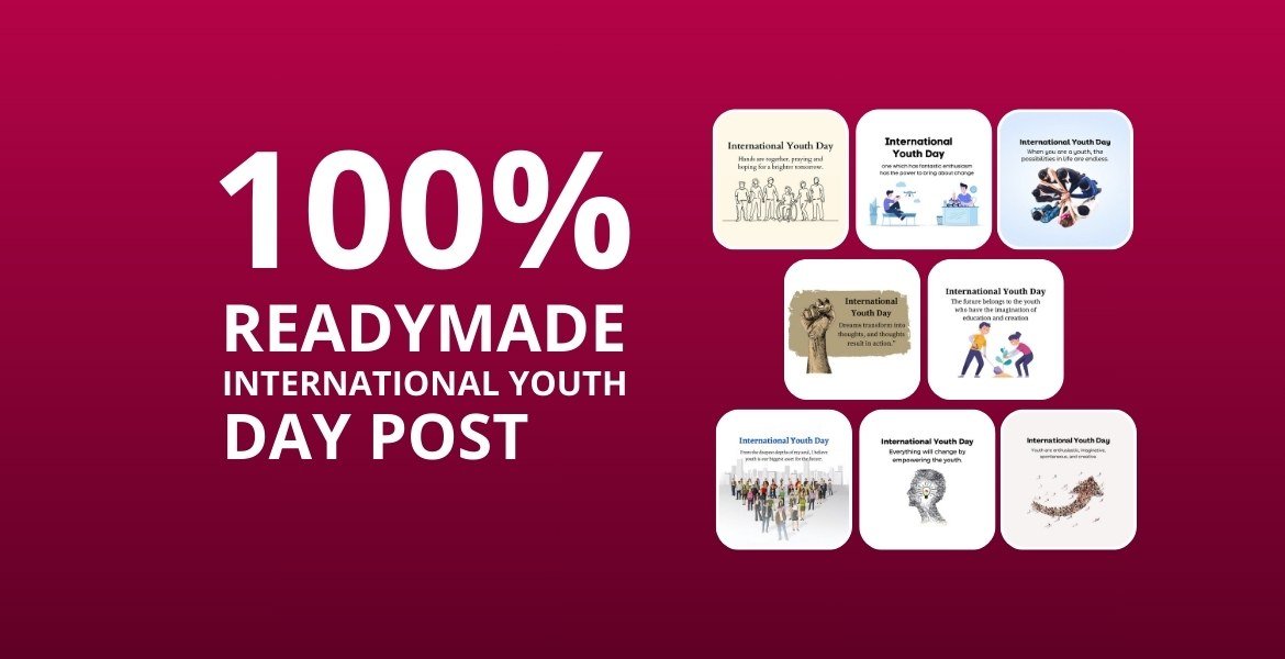 Picwale - READYMADE INTERNATIONAL YOUTH DAY POST