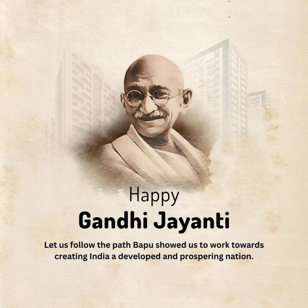 Picwale - Readymade Gandhi Jayanti Post 