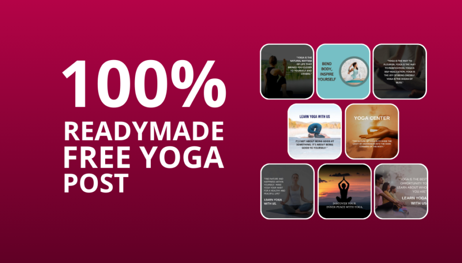 Picwale - Readymade Free Yoga Post