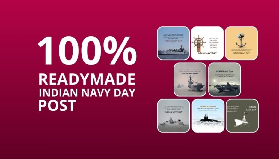 Picwale - Readymade Indian Navy Day Post