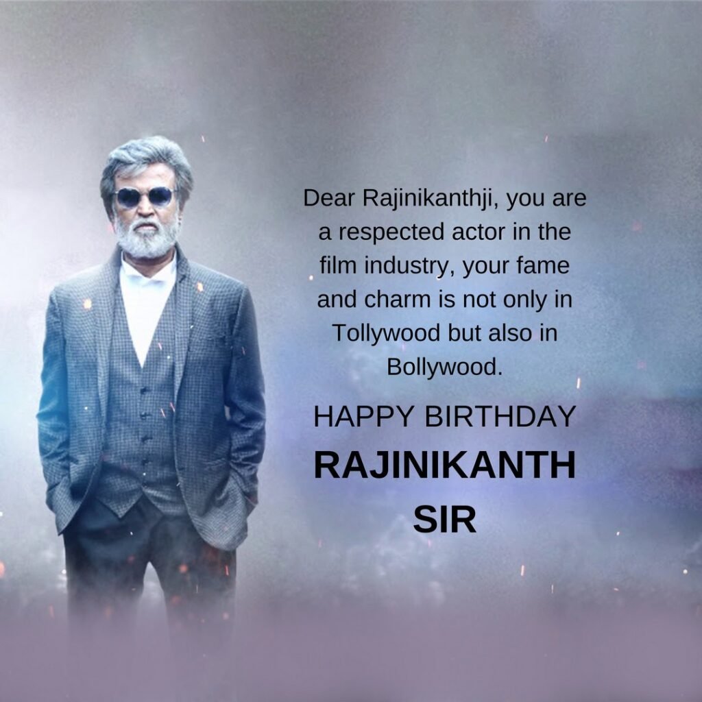 Picwale - Readymade Rajinikanth's Birthday Post