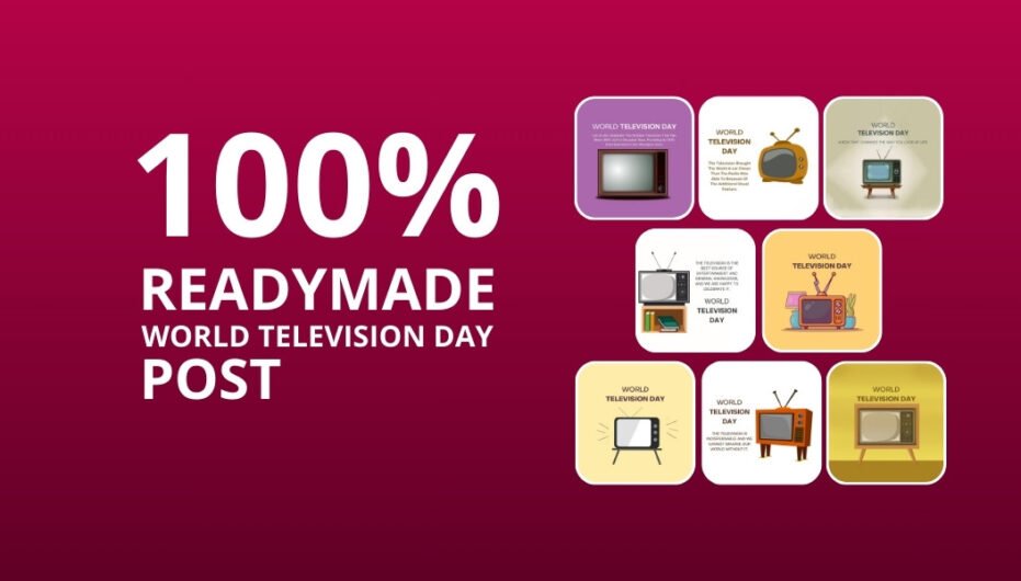 Picwale - Readymade World Television Day Post