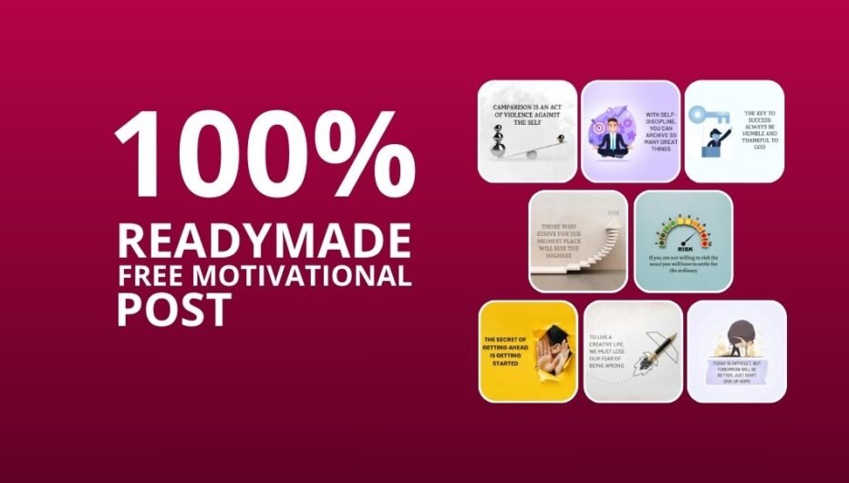 Picwale - Readymade Free Motivational Post