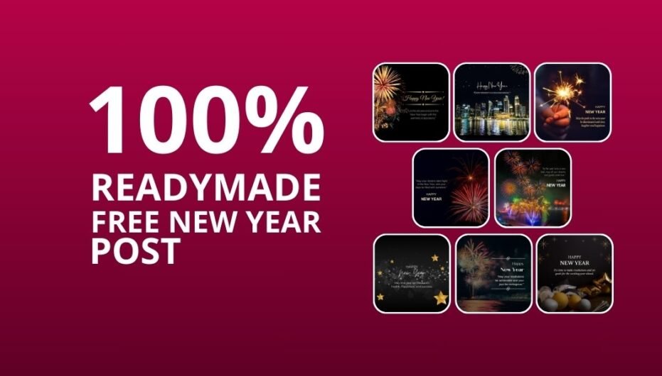 Picwale - Readymade Free New Year Post