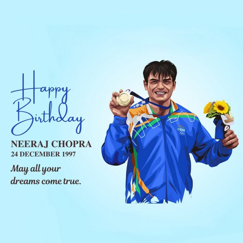 Picwale - Readymade Neeraj Chopra Birthday Post