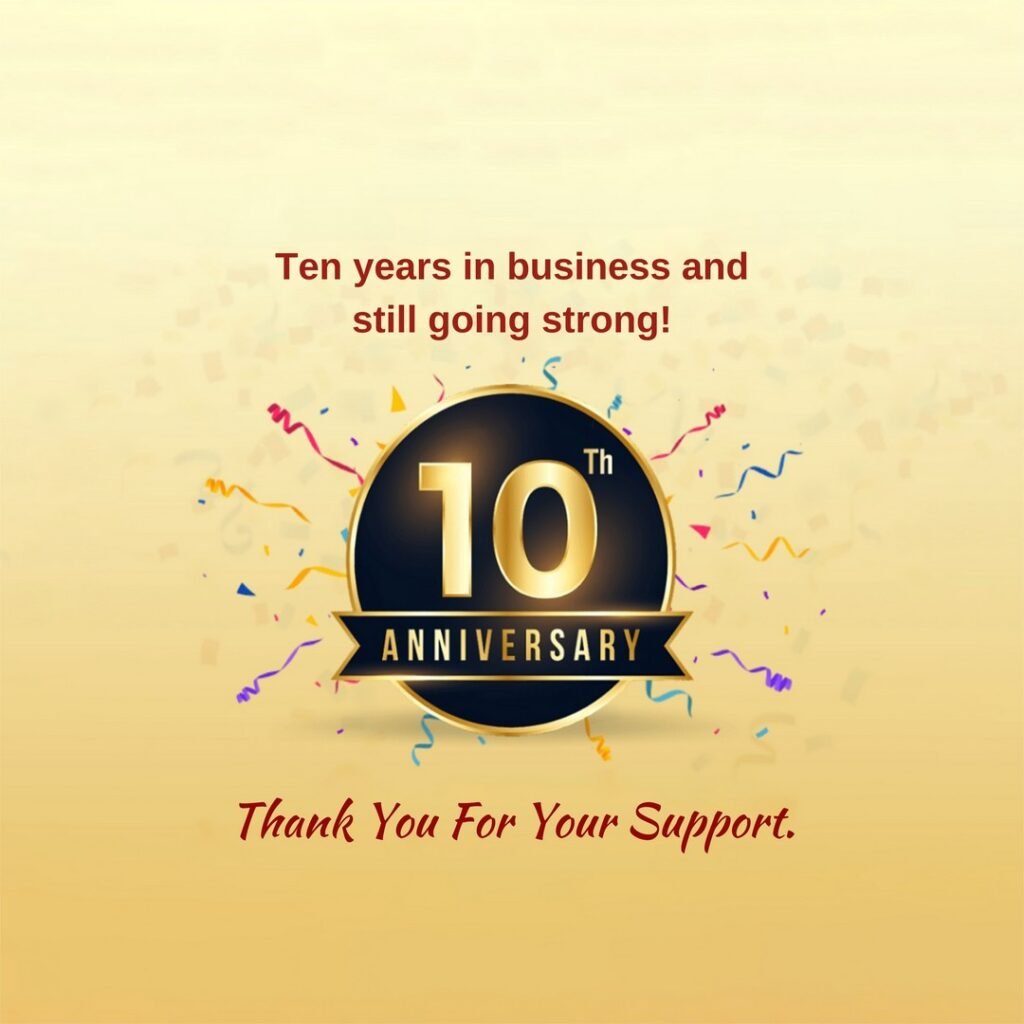 Picwale - Readymade Free Business Anniversary Post