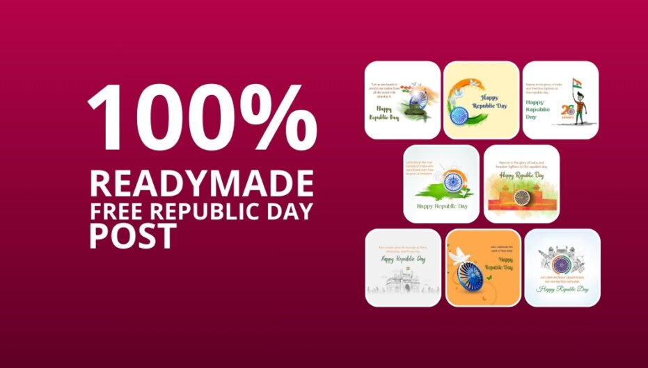 Picwale - Readymade Free Republic Day Post