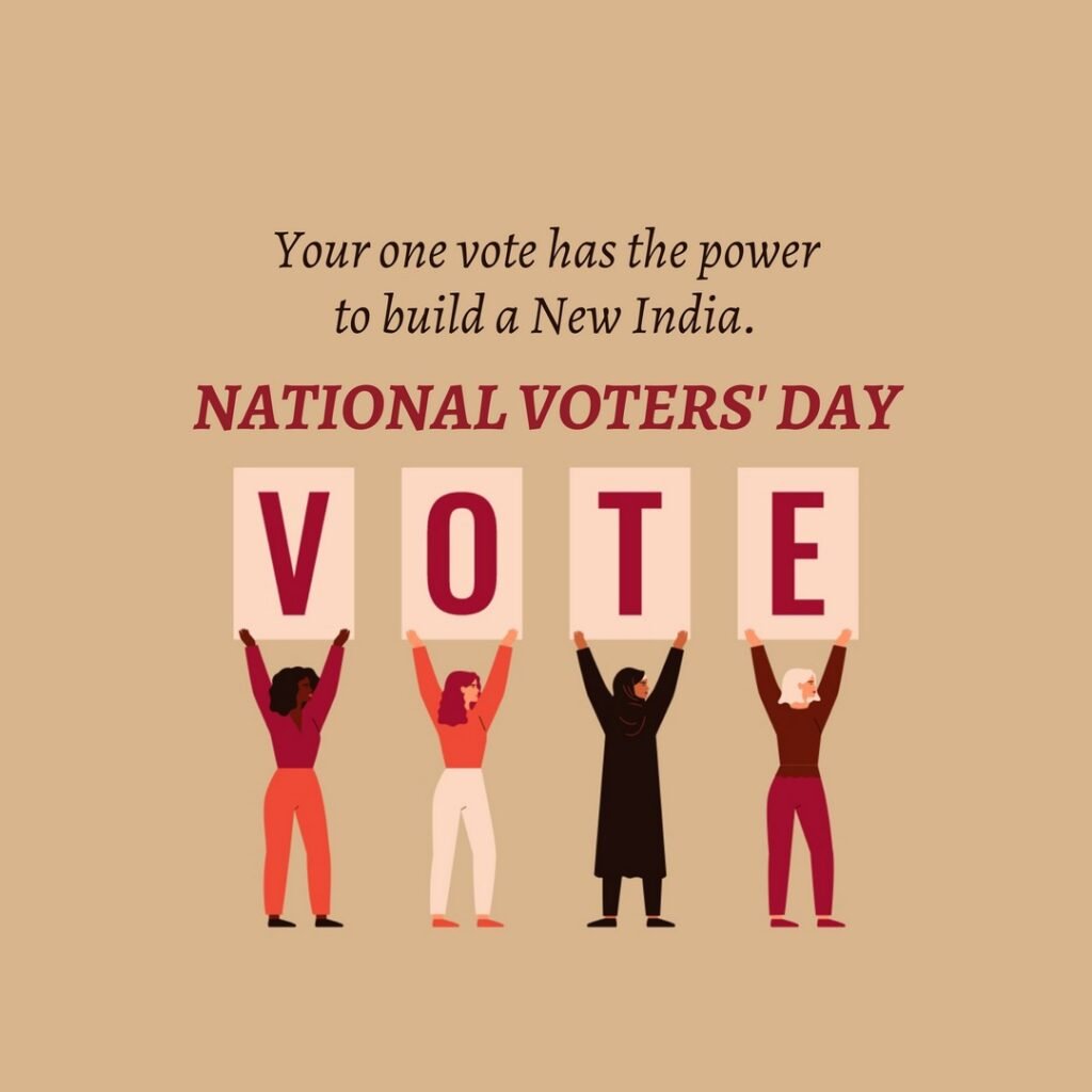 Picwale - Readymade National Voters Day Post