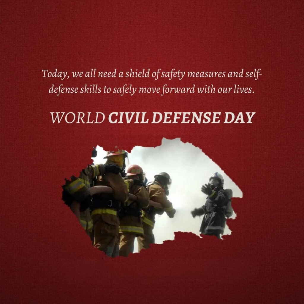 Picwale - Readymade World Civil Defence Day Post