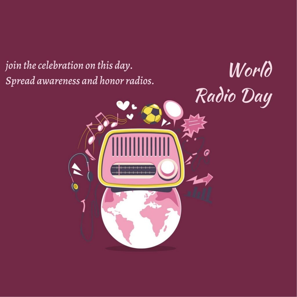 Picwale - Readymade World Radio Day Post