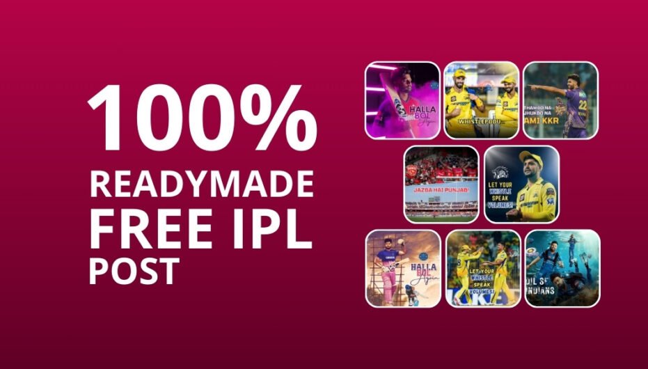 Picwale - Readymade Free IPL Post